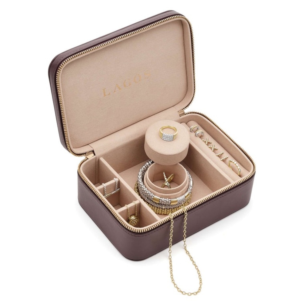 LAGOS Travel Jewelry Case - Picture 2 of 6